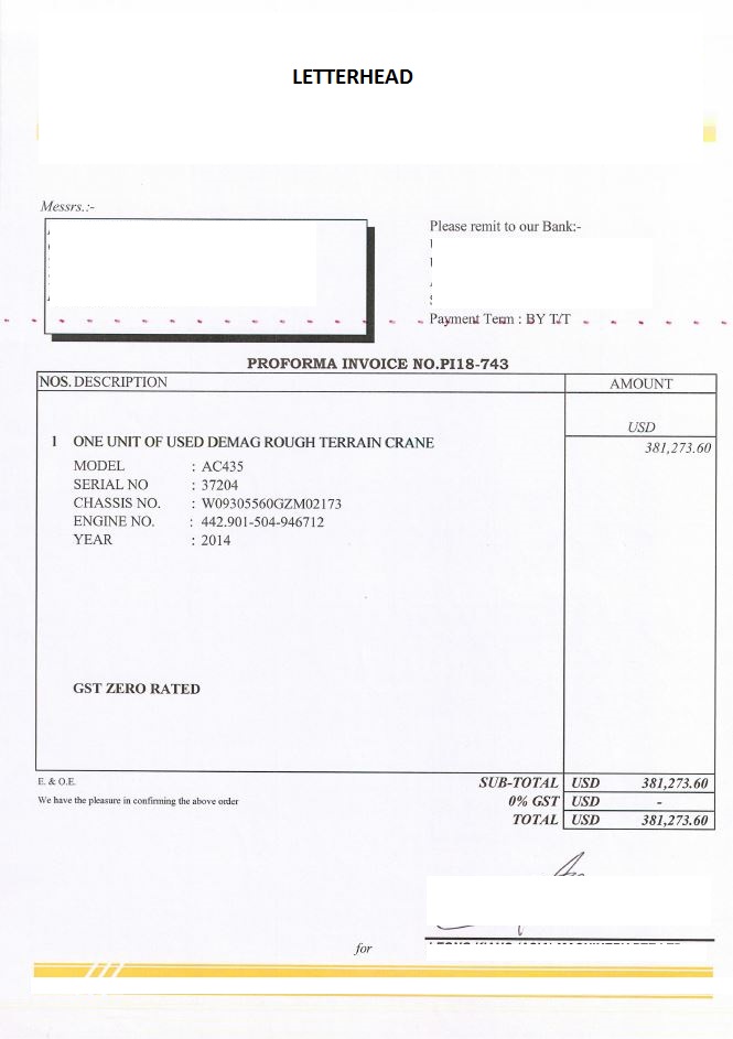 Contoh Surat Permohonan Permit Import