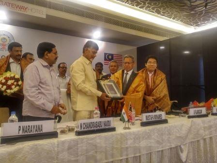Bilateral meeting with Chandrababu Naidu, Chief Minister of Andhra Pradesh