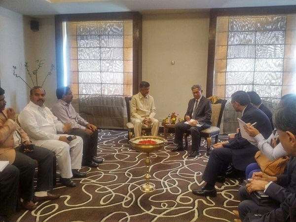 Bilateral meeting with Chandrababu Naidu