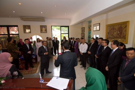 Meeting with Malaysians residing in Vietnam