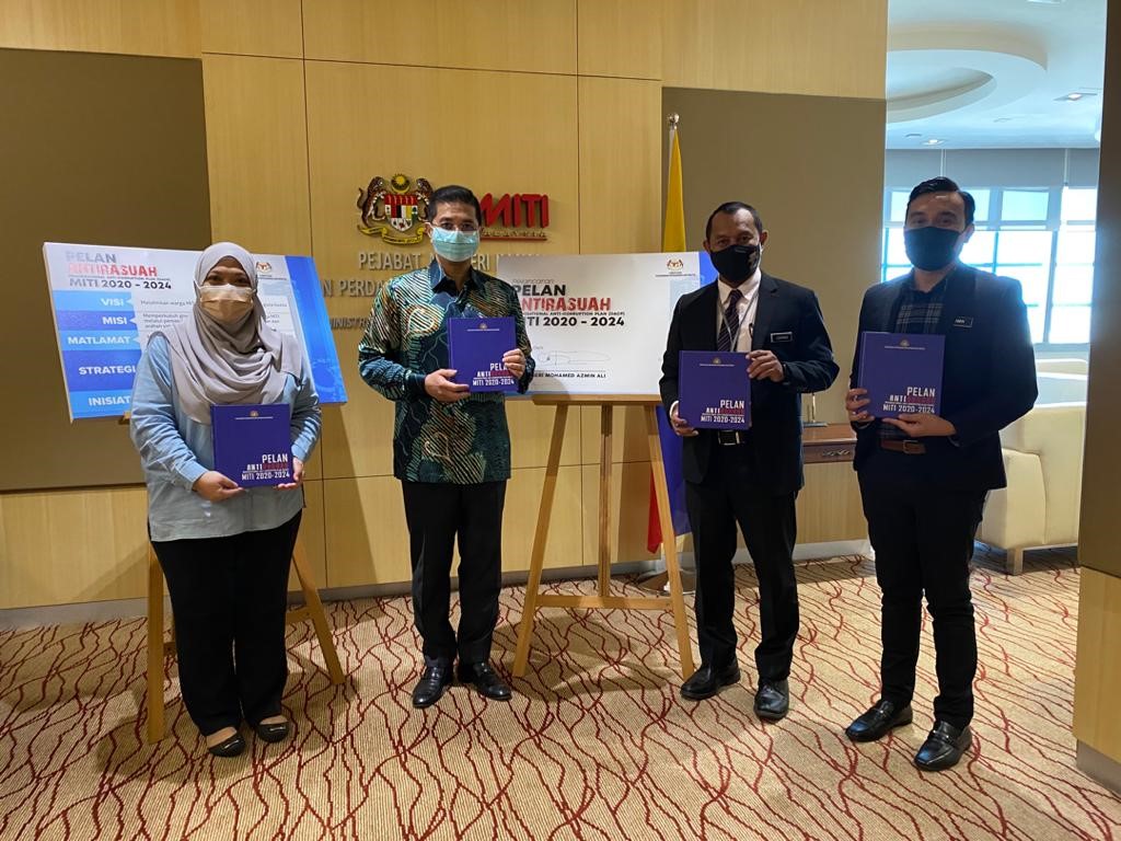 Pelancaran Buku Pelan Antirasuah MITI