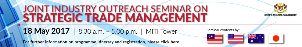 Joint Industry Outreach Seminar On Strategic Trade Management