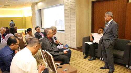 Media Launcheon With YB Dato' Sri Mustapa Mohamed