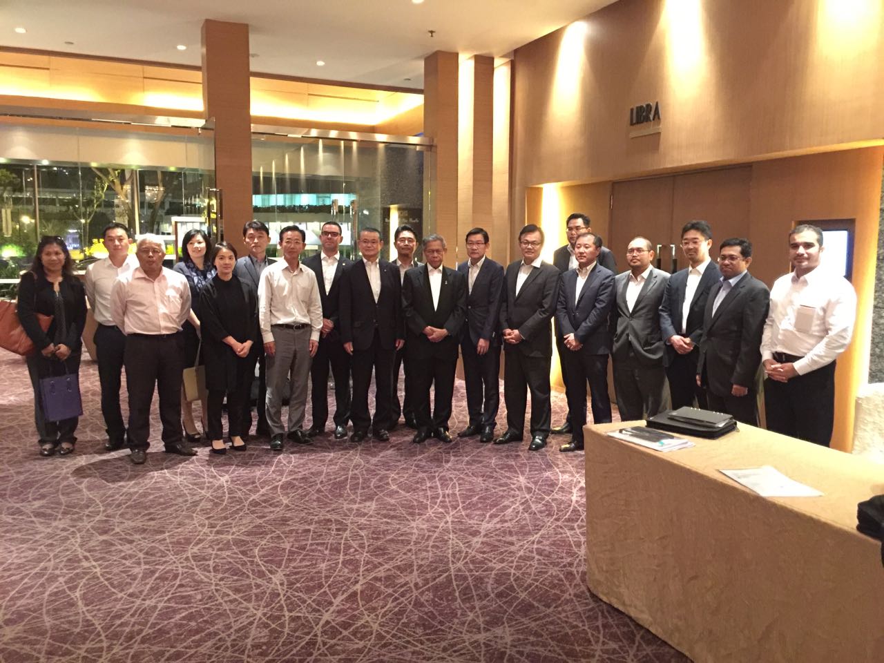 YB Dato’ Sri Mustapa Mohamed's Visit to Singapore, 20 October 2016