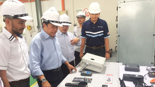 Working Visit By YB Datuk Haji Ahmad Bin Haji Maslan, Deputy Minister (Industry) To Companies Under MITI Vendor Development Programme (VDP) In Bangi, Selangor