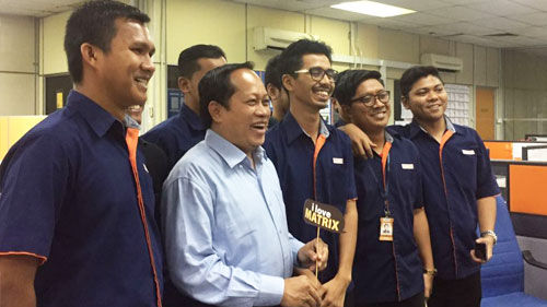 Working Visit By YB Datuk Haji Ahmad Bin Haji Maslan, Deputy Minister (Industry) To Companies Under MITI Vendor Development Programme (VDP) In Bangi, Selangor