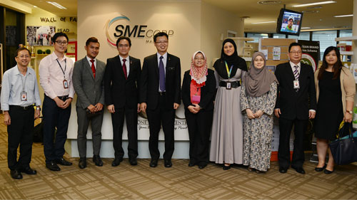 Media Engagement by YB Datuk Chua Tee Yong Deputy Minister of International Trade and Industry  at One Referral Centre, SME Corp. Malaysia