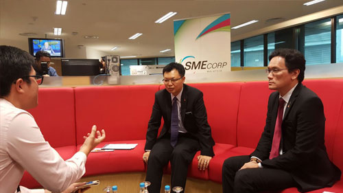 Media Engagement by YB Datuk Chua Tee Yong Deputy Minister of International Trade and Industry  at One Referral Centre, SME Corp. Malaysia