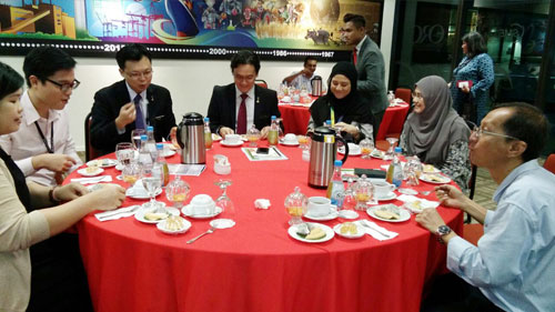 Media Engagement by YB Datuk Chua Tee Yong Deputy Minister of International Trade and Industry  at One Referral Centre, SME Corp. Malaysia