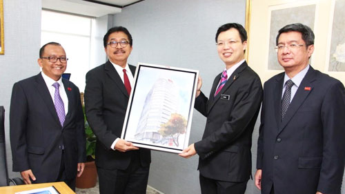 Official Visit by YBTM (Trade) YB Datuk Chua Tee Yong to MIDF 