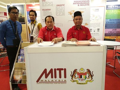 MITI and Agencies Participation In Corporate Exhibition In Conjuction With Perhimpunan Agong UMNO 2016