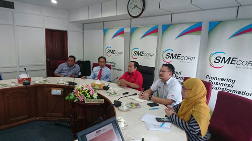 YB Datuk Ahmad Maslan, Deputy Minister Of International Trade And Industry Holds A Dialogue Session With Small Medium Entrepreneurs In Kota Belud